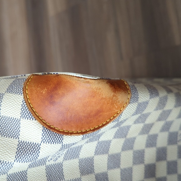 LV Damier Azur Hampstead snap side tote - Picture 6 of 16